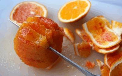 Orangen filetieren