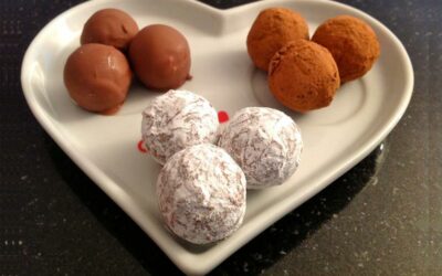 Valentins-Pralinen
