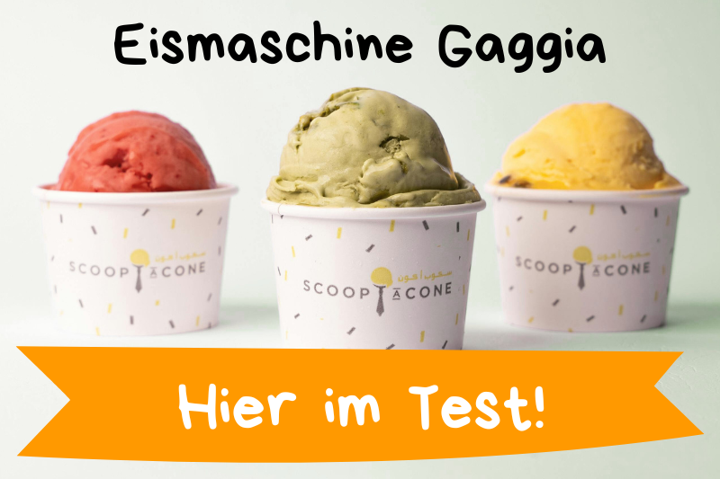 Testbericht Eismaschine Gaggia Testbericht Eismaschine Gaggia