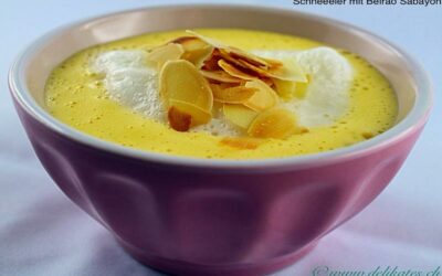 Schnee-Eier Rezept mit Beirão Sabayon