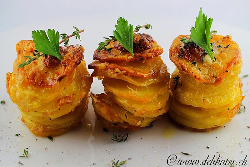 Kartoffeln mit Käse überbacken Rezept