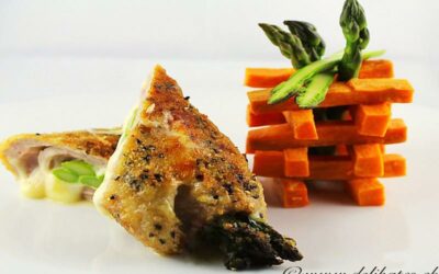 Spargel Cordon bleu Rezept
