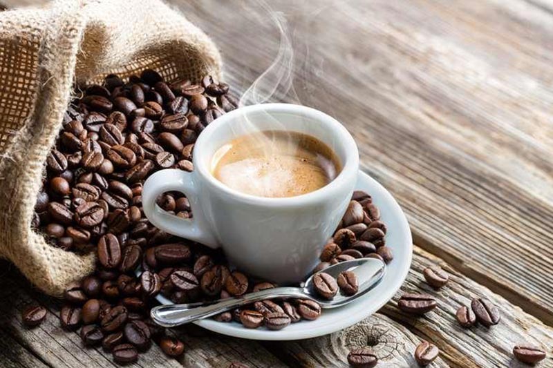 Eine gute Tasse Kaffee mit Verwöhn-Aroma