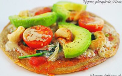 Vegane Pizza, glutenfrei – Rezept